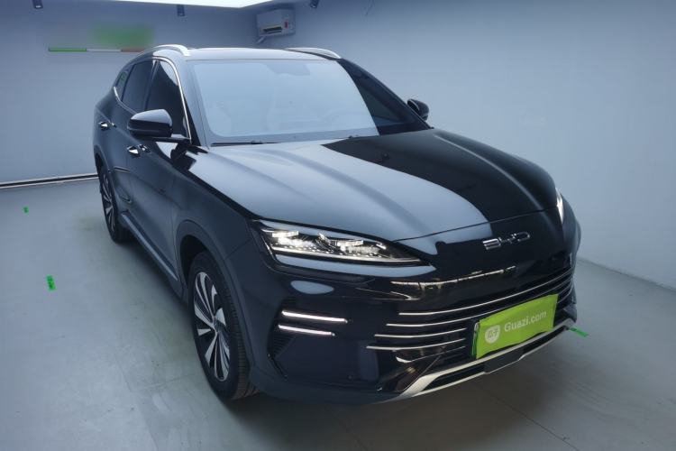 Used BYD Song PLUS New Energy 2024 HONOR Edition DM-i 71km Luxury Model Front Right 45 Deg