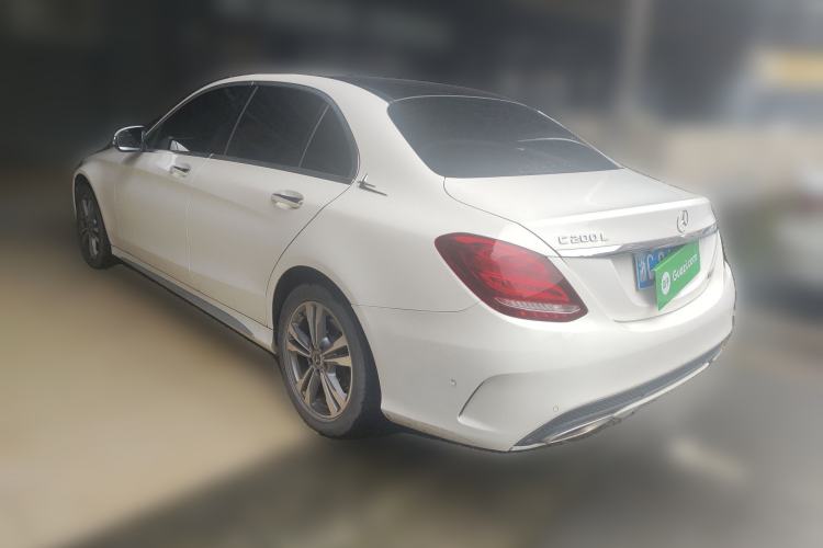 Used Mercedes-Benz C-Class 2017 Facelift C 200 L Sport Edition Rear Left 45 Deg