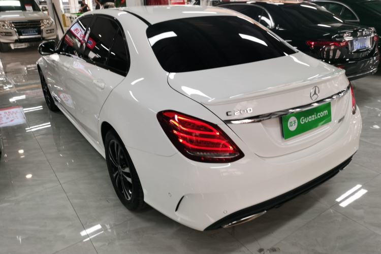 Used Mercedes-Benz C-Class 2017 Restyled C 200 Sport Edition Rear Left 45 Deg