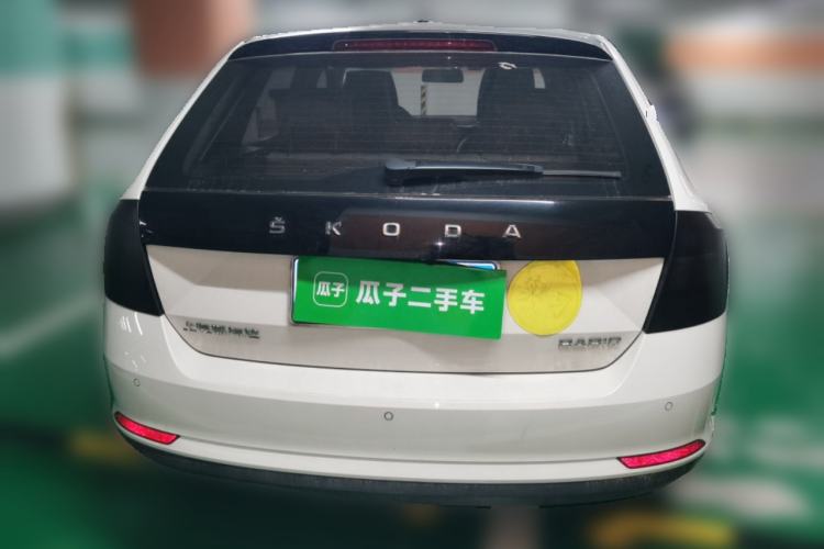 Used Skoda Rapid Spaceback 2019 Revised Version 1.5L Automatic Comfort Edition China VI Standard Rear