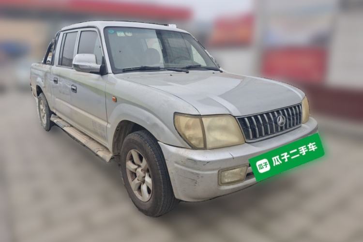 Used BAW Yueling 2014 2.8T long-wheelbase Entrepreneur Edition JE493ZLQ4CB Front Right 45 Deg