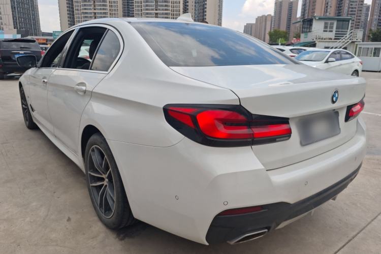 Used BMW 5 Series 2022 Restyled 525Li M Sport Package Rear Left 45 Deg