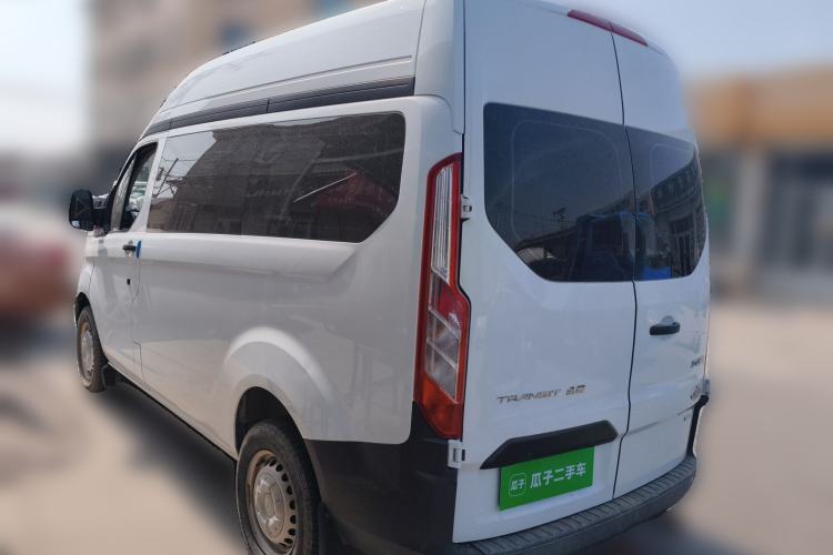 Used Ford Transit 2019 2.0T Gasoline Multi-Function Commercial Vehicle Short Wheelbase Mid-Roof 6-Seater China VI Standard Rear Left 45 Deg