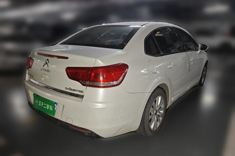 Used Citroen C-Quatre 2013 1.6L Manual Prestige CNG Model Rear Right 45 Deg