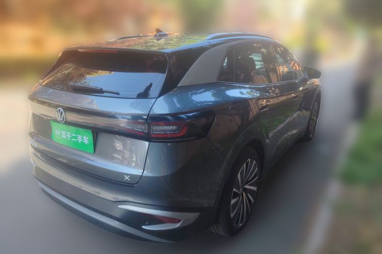 Used Volkswagen ID.4 X 2023 Upgraded Model Pure Long-Range Version Rear Right 45 Deg