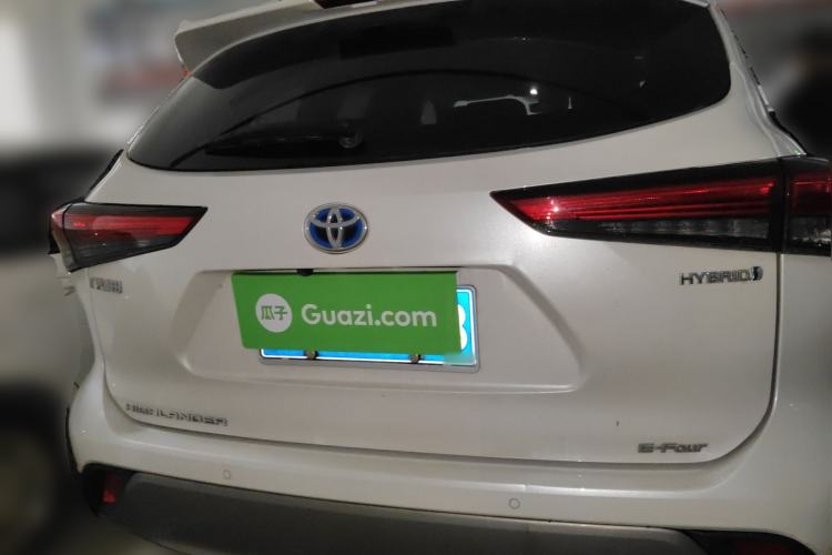 Used Toyota Highlander 2022 Dual-Engine 2.5L Four-Wheel Drive Prestige Version 7 Seats Rear