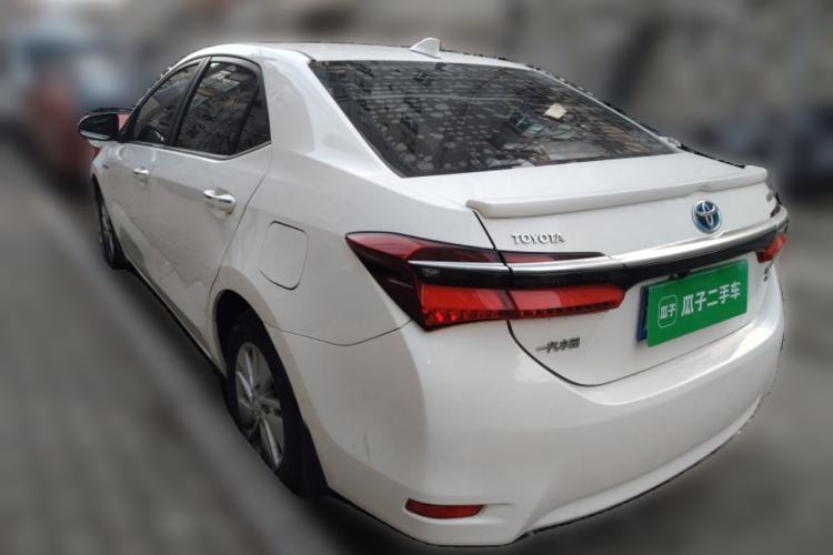 Used Toyota Corolla 2016 Dual-Engine 1.8L E-CVT Pioneer Edition Rear Left 45 Deg