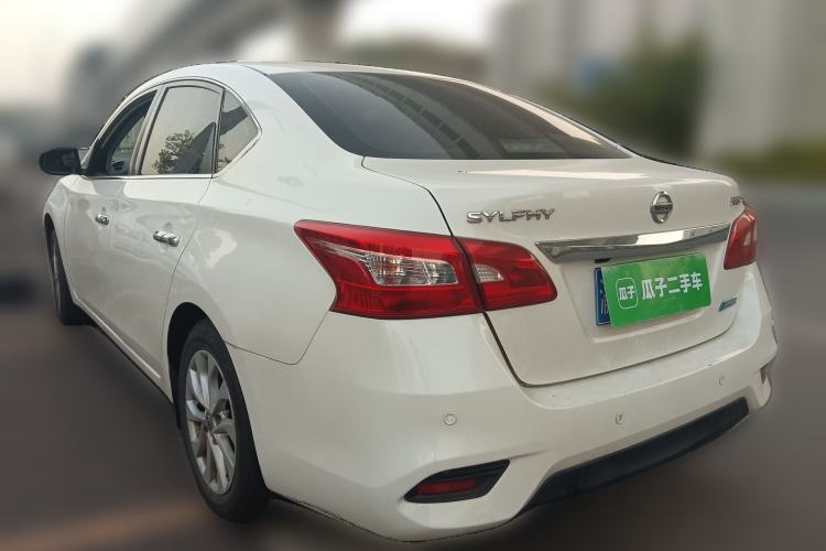 Used Nissan Sylphy 2019 1.6XV CVT Smart Connect Luxury Edition China VI Standard Rear Left 45 Deg
