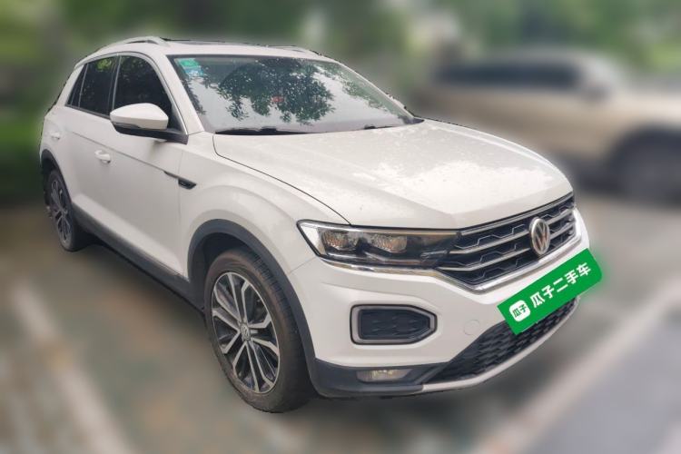 Used Volkswagen T-ROC 2018 280TSI DSG Two-Wheel-Drive Comfort Version China V Standard Front Right 45 Deg