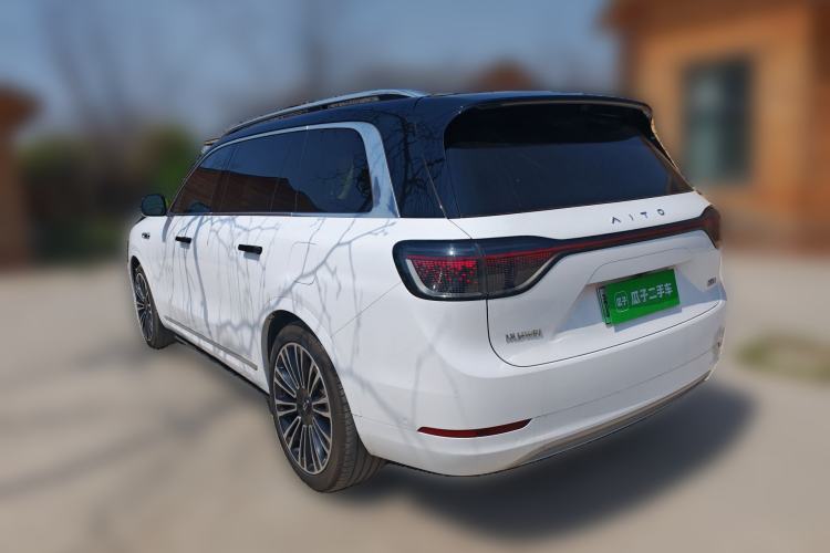 Used Hima AITO M9 2024 Range-Extended Ultra Version 42 kWh 6-Seater Model Rear Left 45 Deg