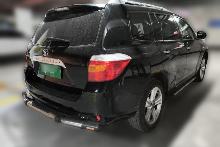 Used Toyota Highlander 2009 2.7L Two-Wheel Drive 7-Seater Supreme Edition Rear Right 45 Deg