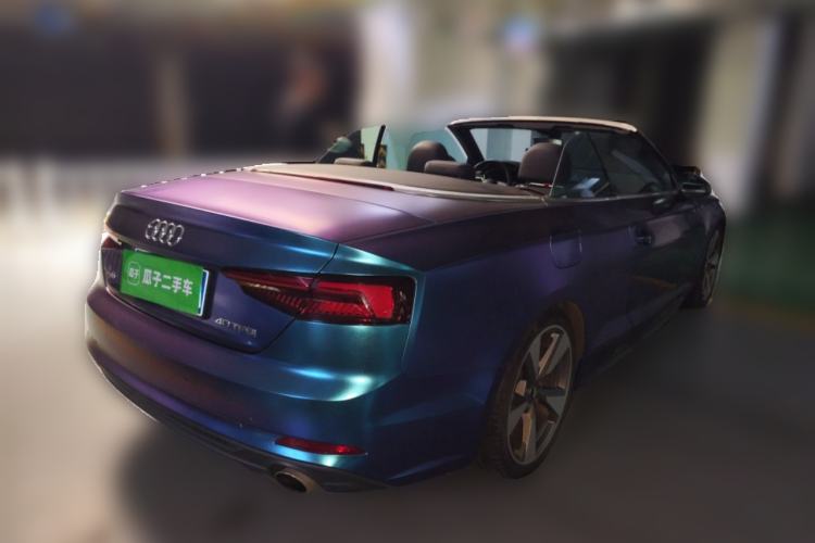 Used Audi A5 2019 Cabriolet 40 TFSI Fashion Edition China V Rear Right 45 Deg