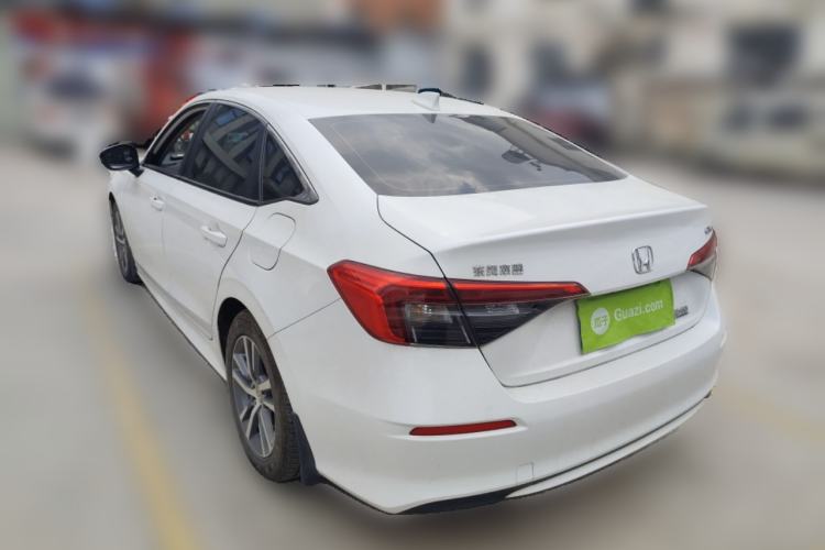 Used Honda Civic 2022 240TURBO CVT Dynamic Edition Rear Left 45 Deg