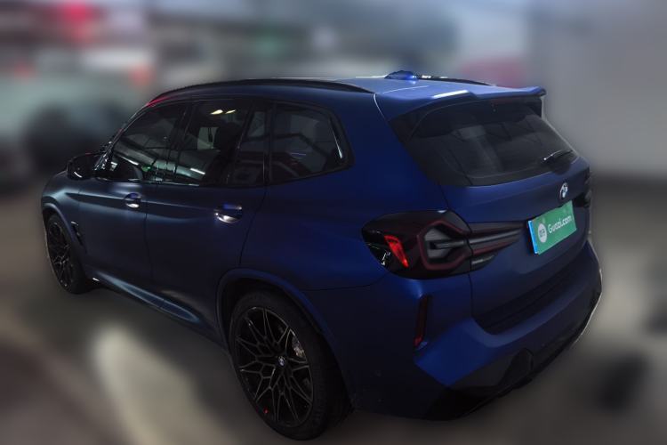 Used BMW X3 M 2022 X3 M Competition Edition Rear Left 45 Deg