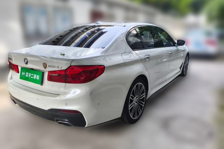 Used BMW 5 Series 2018 530Li Leading Edition Luxury Package Rear Right 45 Deg