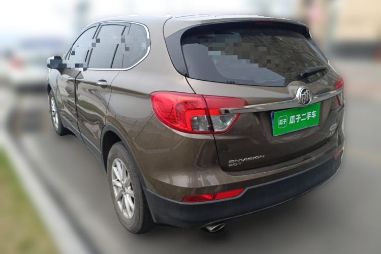 Used Buick Envision 2017 20T Two-Wheel Drive Elite Version Rear Left 45 Deg