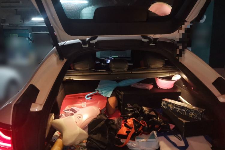 Used Mercedes-Benz GLC Coupe 2018 GLC 260 4MATIC Coupe SUV Trunk