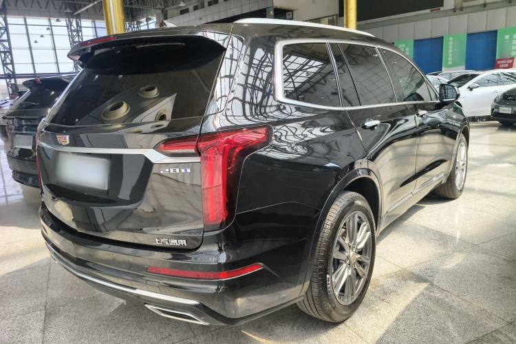 Used Cadillac XT6 2022 2.0T Six-Seater Two-Wheel-Drive Luxury Version Rear Right 45 Deg