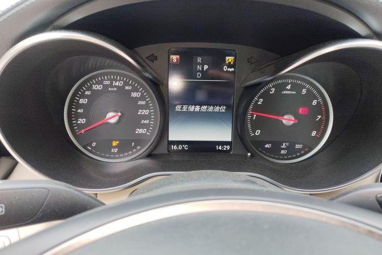 Used Mercedes-Benz C-Class 2017 Facelift C 200 L Sport Edition Instrument Cluster