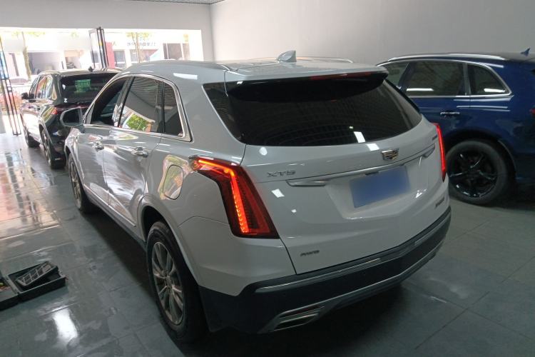 Used Cadillac XT5 2021 28T Four-Wheel Drive Luxury Version Rear Left 45 Deg