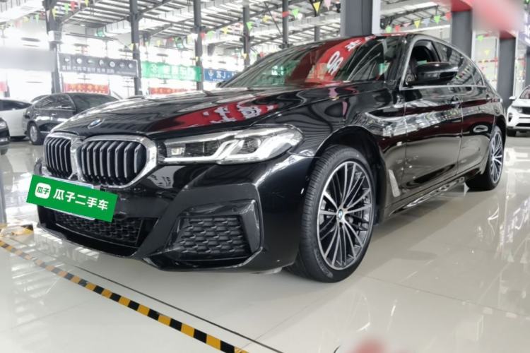 Used BMW 5 Series 2021 530Li Leading Model M Sport Package Guazi used car, China used car export, Used car for sale, Used cars, Cheapest cars for sale