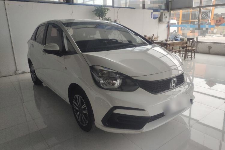 Used Honda Fit 2021 1.5L CVT Trend Edition Front Right 45 Deg