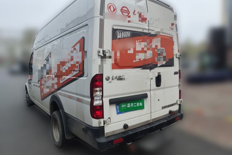 Used Dongfeng Yufeng 2023 V9+ 2.3T Manual Rear-Drive Cargo Van with Dual Rear Tires 3-Seater Rear Left 45 Deg
