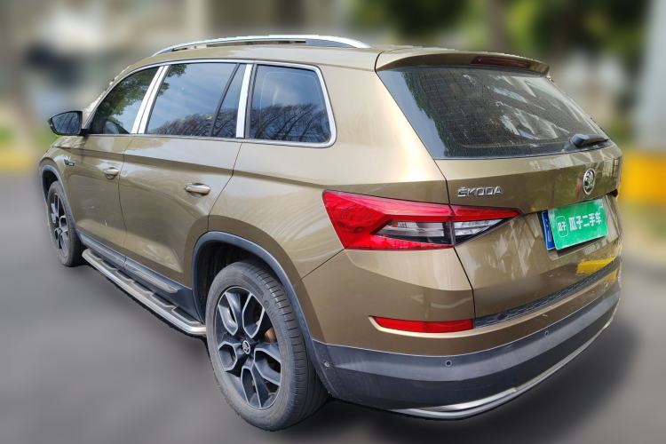 Used Skoda Kodiaq 2018 TSI380 7-Seater Four-Wheel-Drive Flagship Edition Rear Left 45 Deg