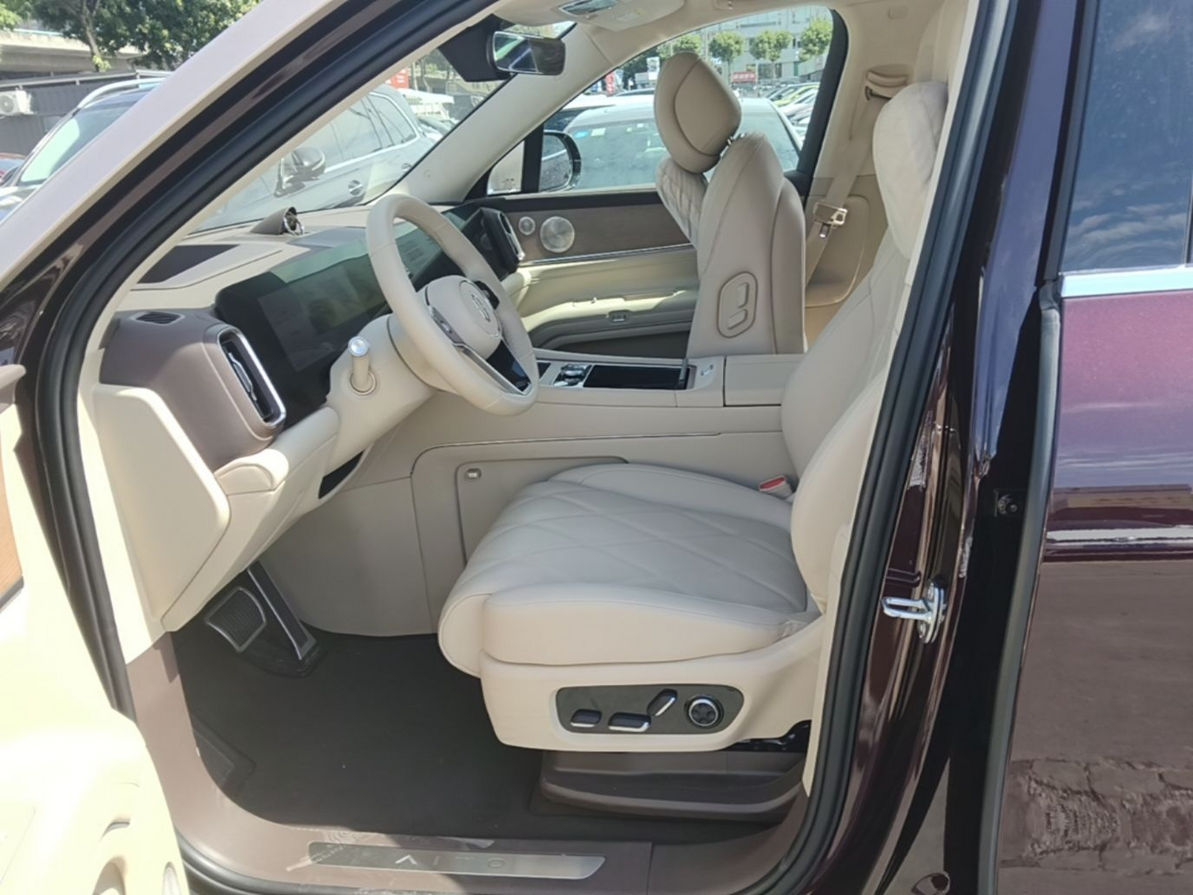 Avant de la voiture