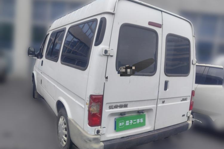 Used JMC Transit 2017 2.8T Commercial Version Short Wheelbase Mid-Roof 6/7/8-Seater JX493 Rear Left 45 Deg