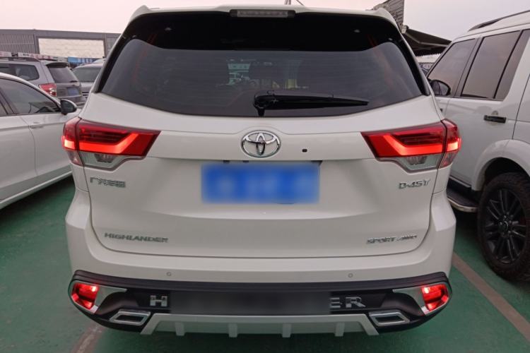 Used Toyota Highlander 2018 2.0T Four-Wheel Drive Prestige Version 7 Seats China VI Standard