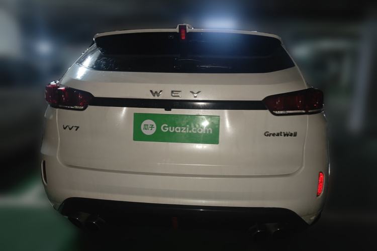 Used Wey VV7 2017 2.0T Flagship Model Rear