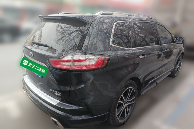 Used Ford Edge 2020 EcoBoost 245 Two-Wheel Drive Titanium 7-Seater Rear Right 45 Deg