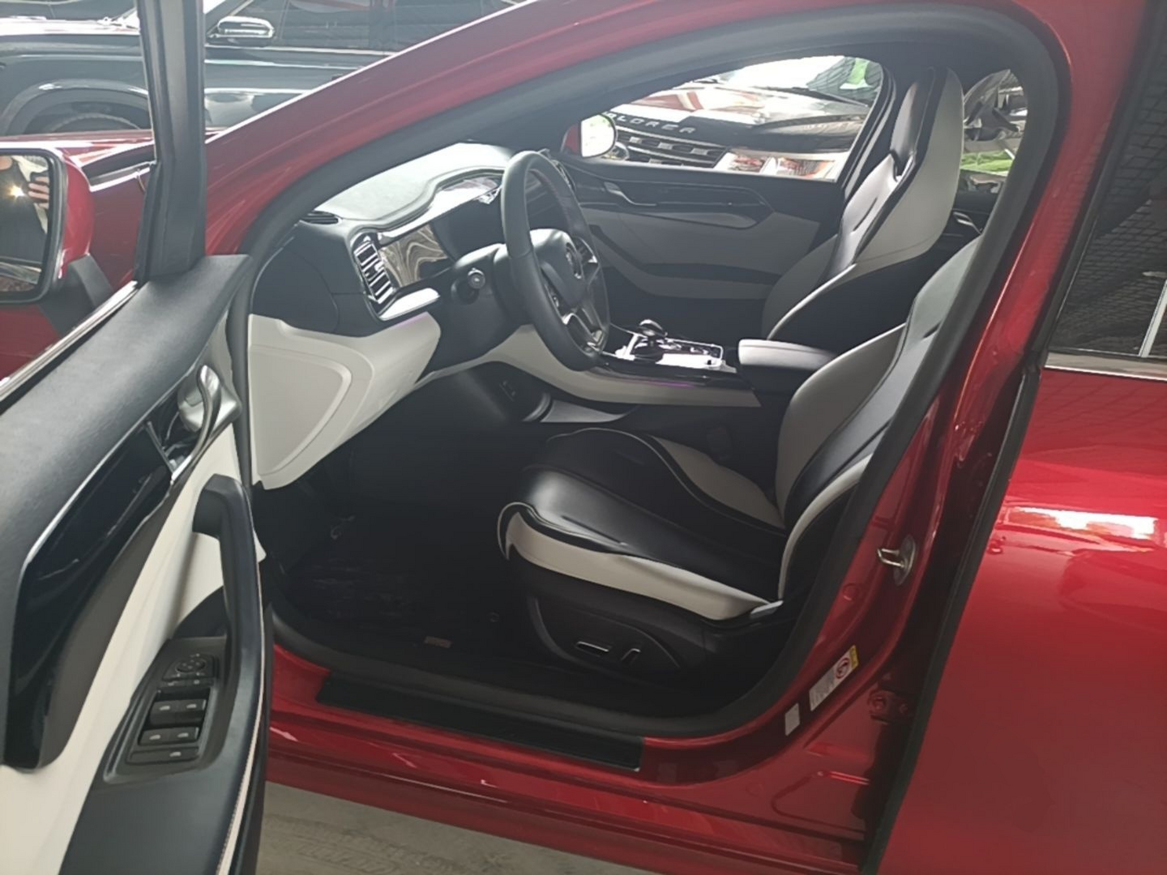 Avant de la voiture