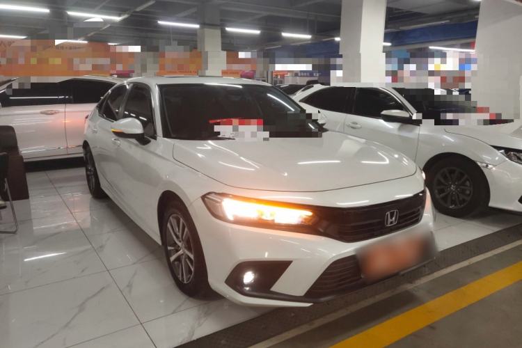 Used Honda Civic 2023 240TURBO CVT Dynamic Edition Front Right 45 Deg