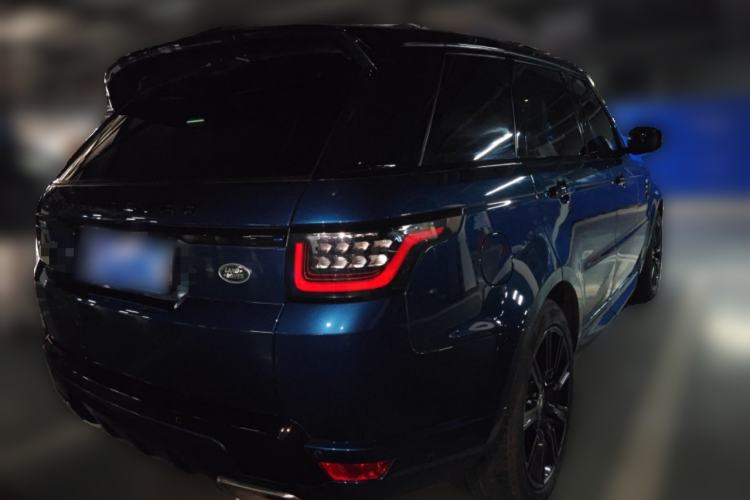 Used Land Rover Range Sport 2022 3.0 L6 Ink Blue Glitter Edition Rear Right 45 Deg