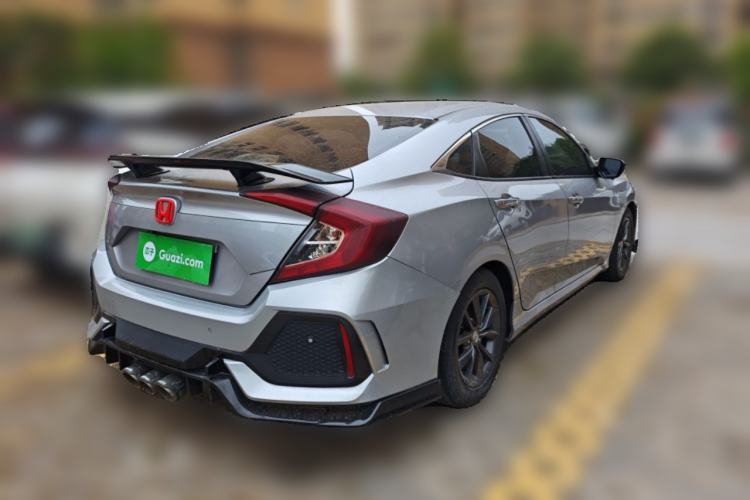 Used Honda Civic 2019 220TURBO CVT Dynamic Edition China VI Rear Right 45 Deg