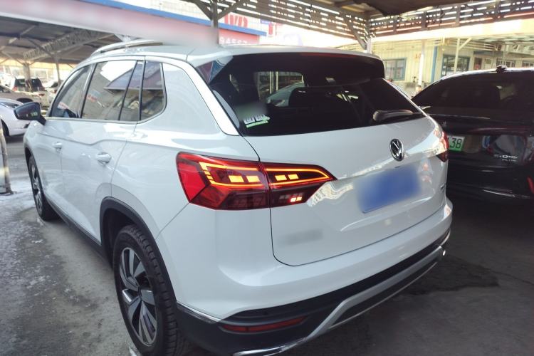 Used Volkswagen Tayron 2019 330TSI Two-Wheel-Drive Luxury Version China V Emission Standard Rear Left 45 Deg