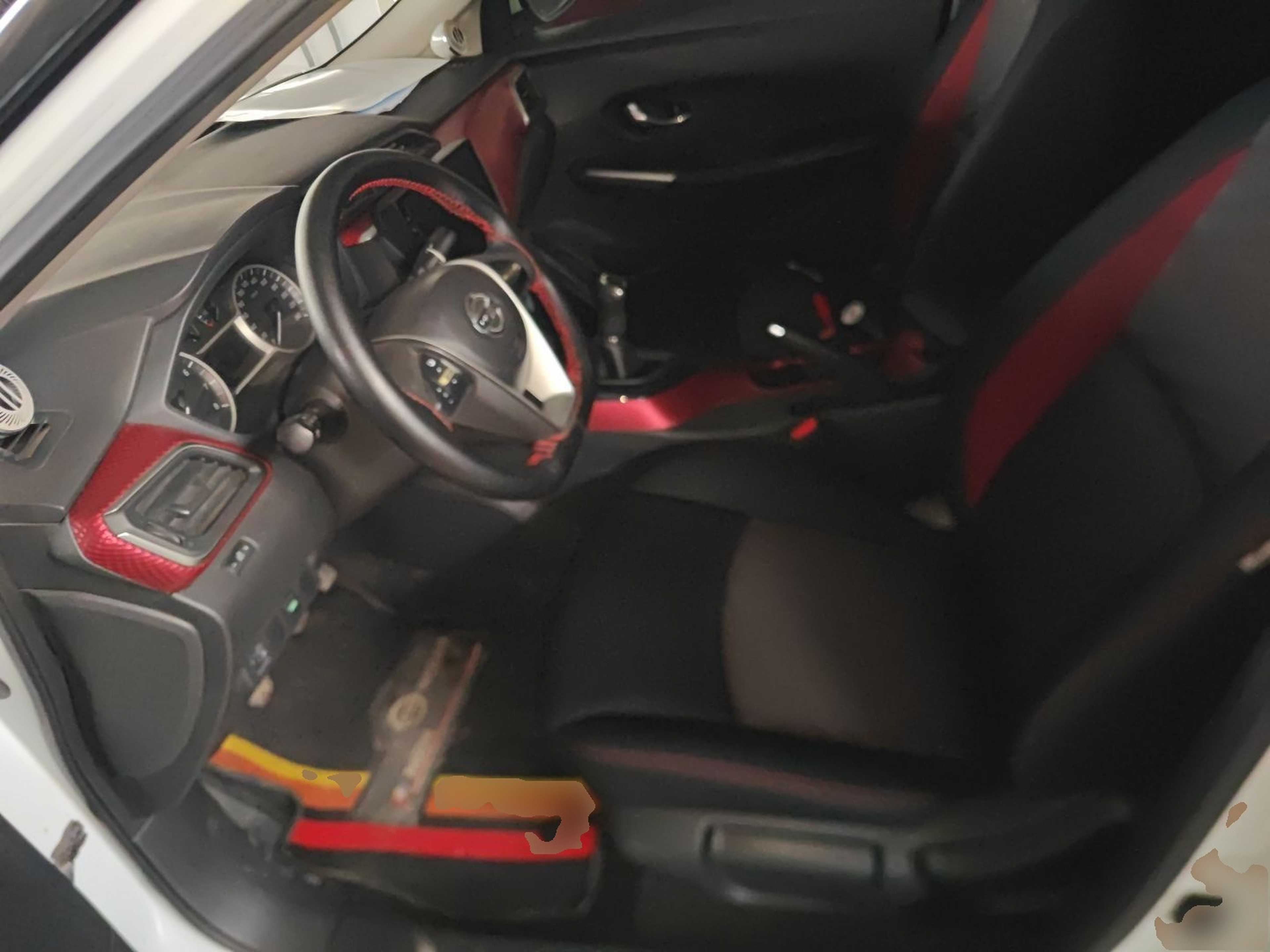 Avant de la voiture