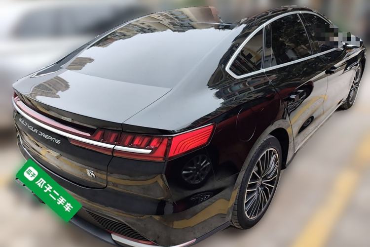 Used BYD Han 2021 EV Standard Range Luxury Model Rear Right 45 Deg