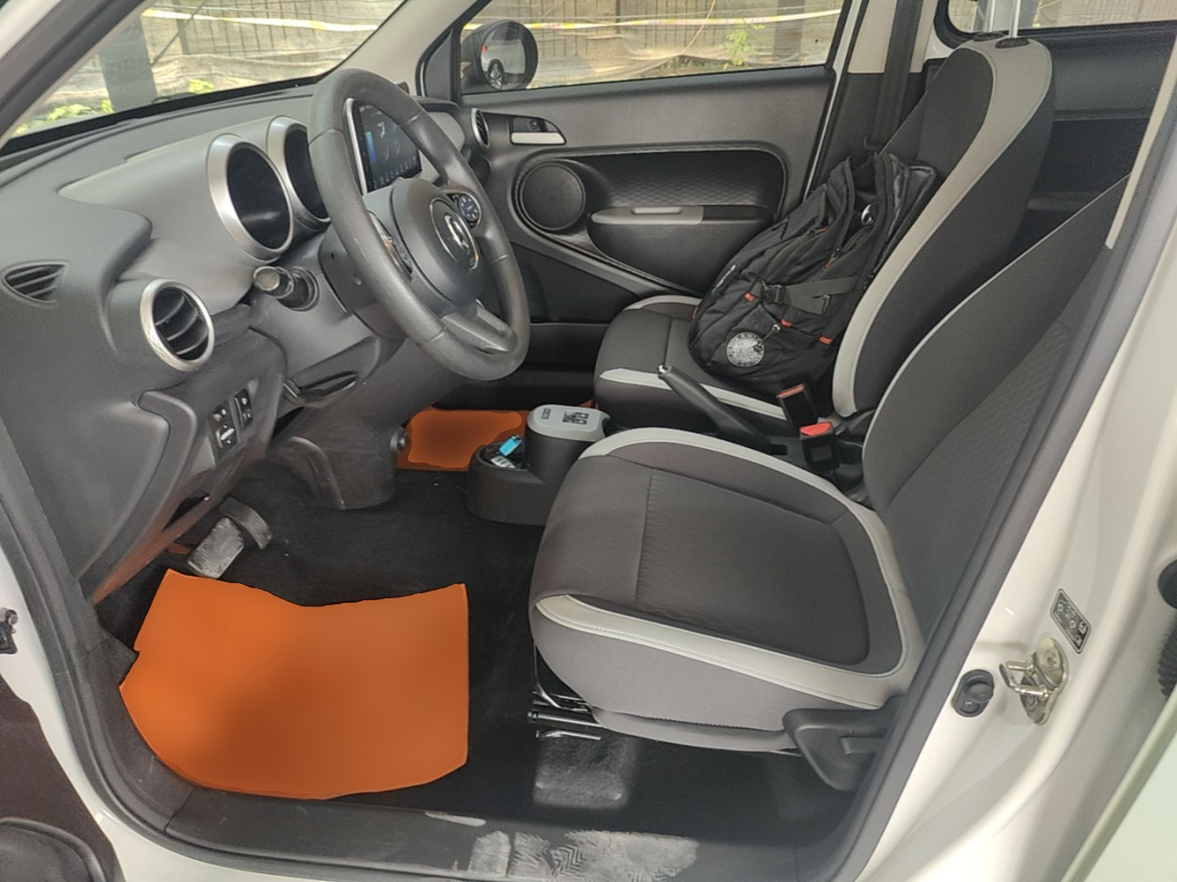 Interior delantero