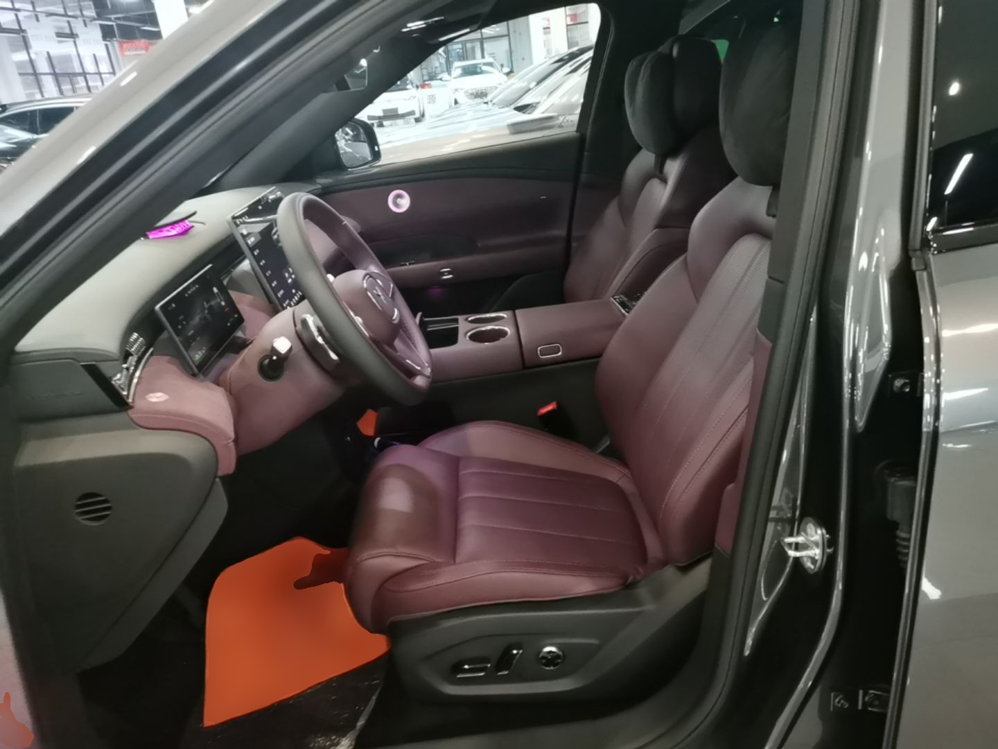 Avant de la voiture