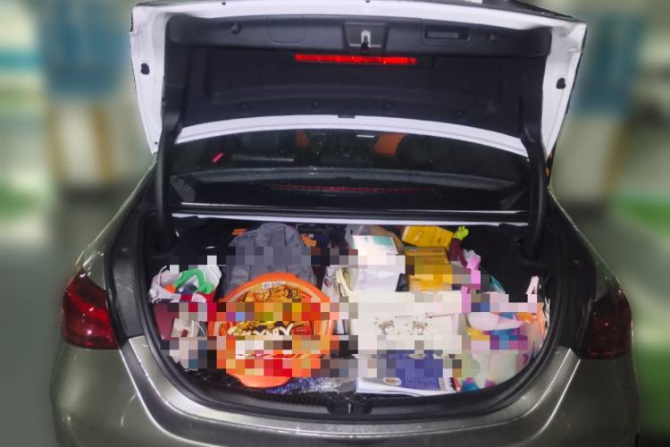 Used Mercedes-Benz C-Class 2022 C 260 L Obsidian Night Sport Edition Trunk