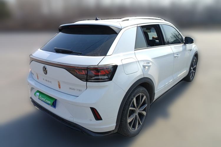 Used Volkswagen T-ROC 2025 Facelift Model 2 300TSI DSG Two-Wheel Drive Chenguang Edition Rear Right 45 Deg