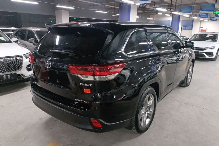 Used Toyota Highlander 2018 2.0T Four-Wheel Drive Luxury Version 7 Seats China VI Standard