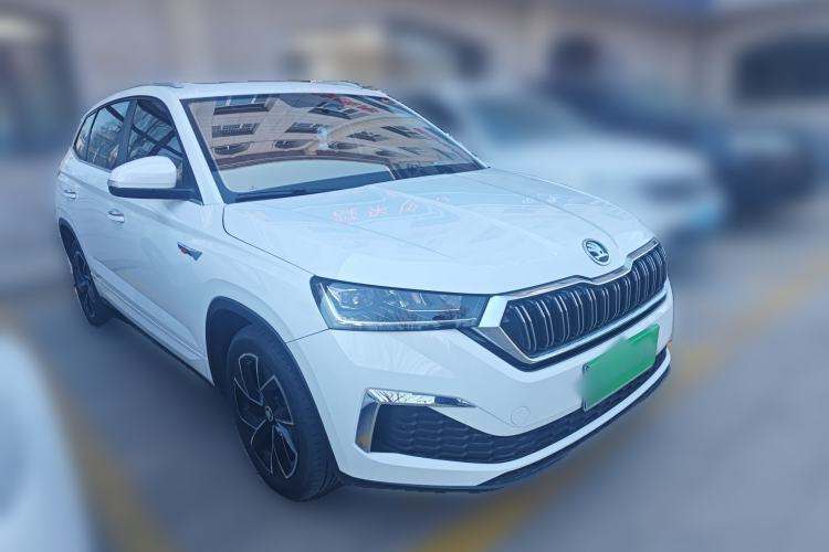 Used Skoda Kamiq 2020 Facelifted GT 1.5L Automatic Flagship Version China VI Standard Front Right 45 Deg
