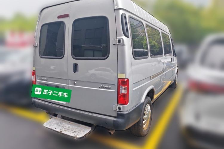 Used JMC Transit 2017 2.8T Commercial Version Long Wheelbase Mid-Roof 6/7/8-Seater JX493 Rear Right 45 Deg