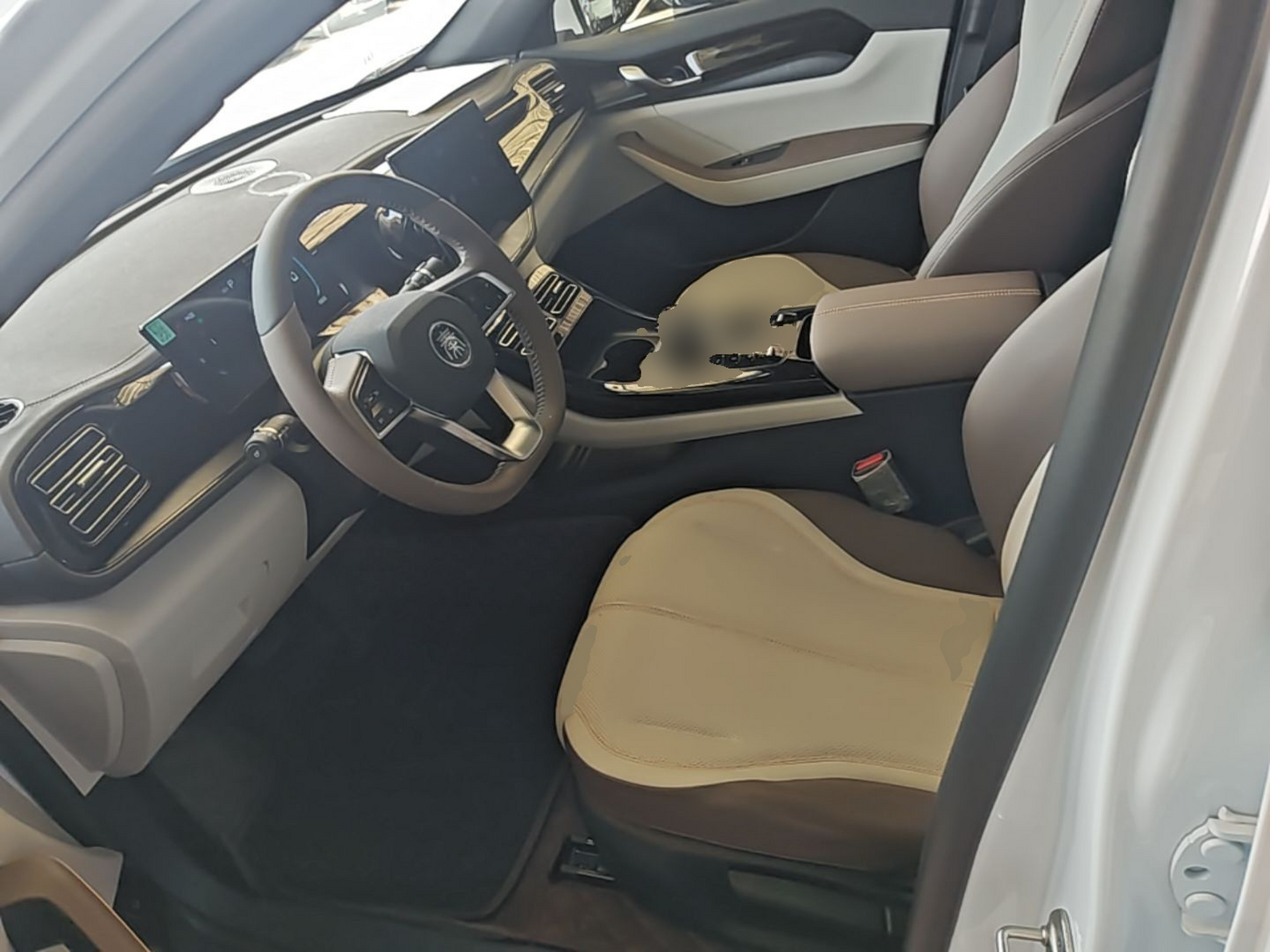A primeira fila do carro