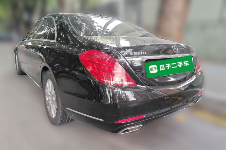 Used Mercedes-Benz S-Class 2014 S 320 L Luxury Model Rear Left 45 Deg