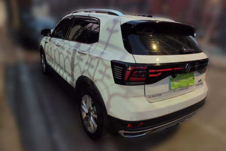 Used Volkswagen T-Cross 2021 280TSI DSG Comfort Edition Rear Left 45 Deg